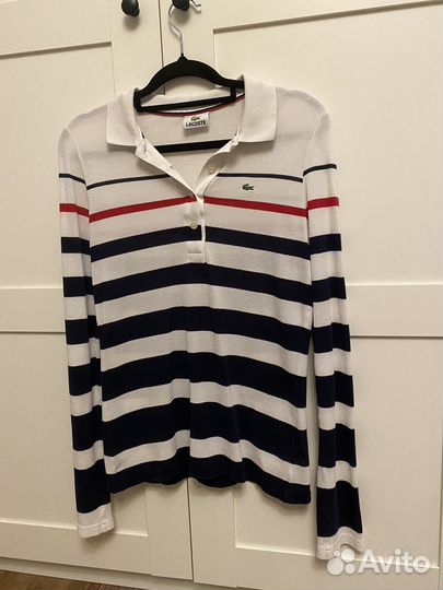 Lacoste polo женское 40р