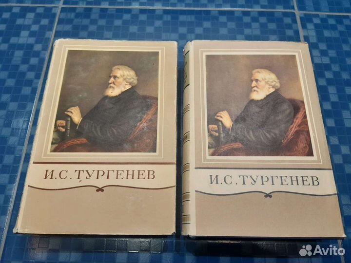 Тургенев Сочинения в 28 томах 1961 (тома 3 и 13)