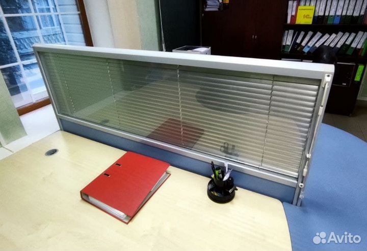 Перегородка офисная, между столами