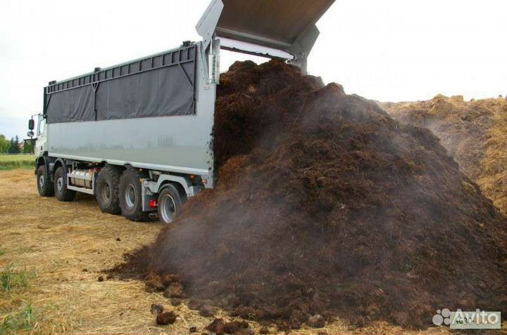 Навоз, Торф