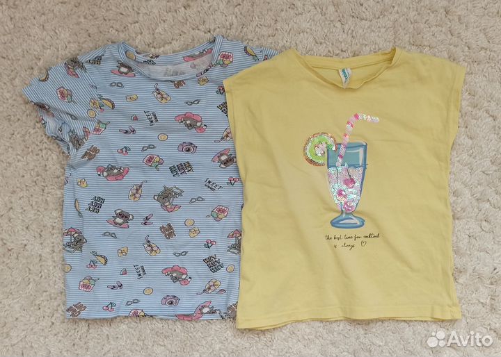 Вещи пакетом для девочки 128-134