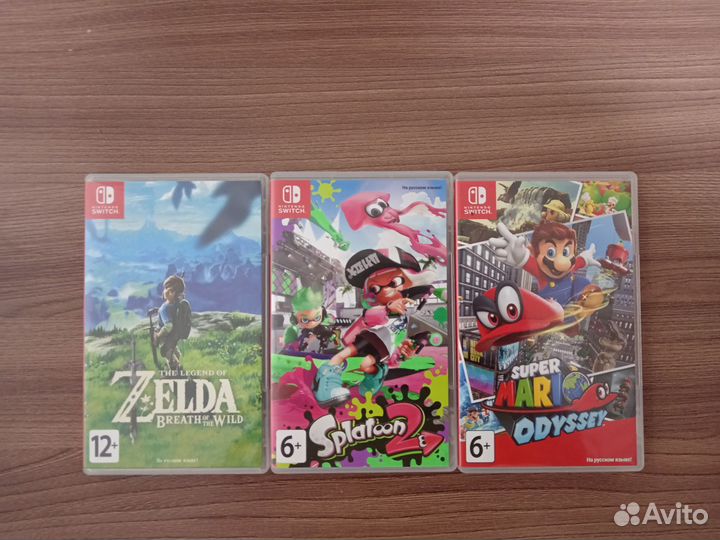 Игры на nintendo Switch картриджы