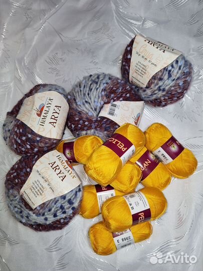 Пряжа для вязания пакетом