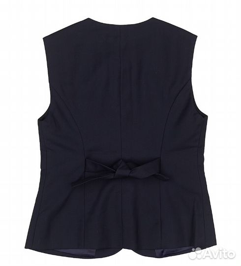 Новый школьный жилет на девочку(темно-синий)