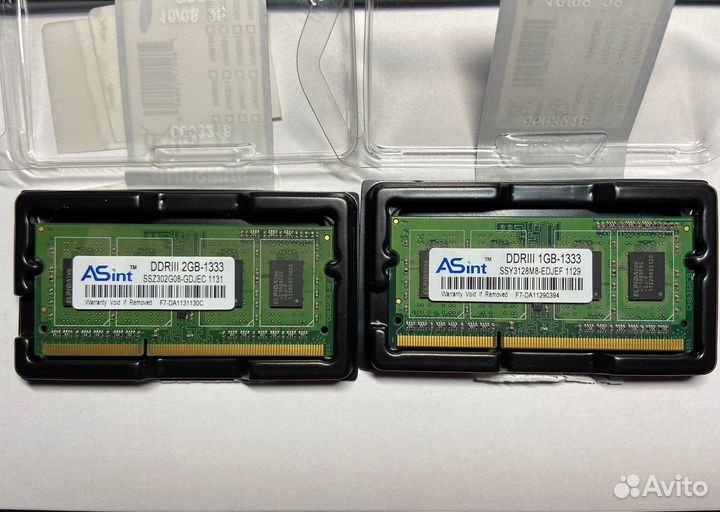 Оперативная память DDR4, DDR3, DDR2