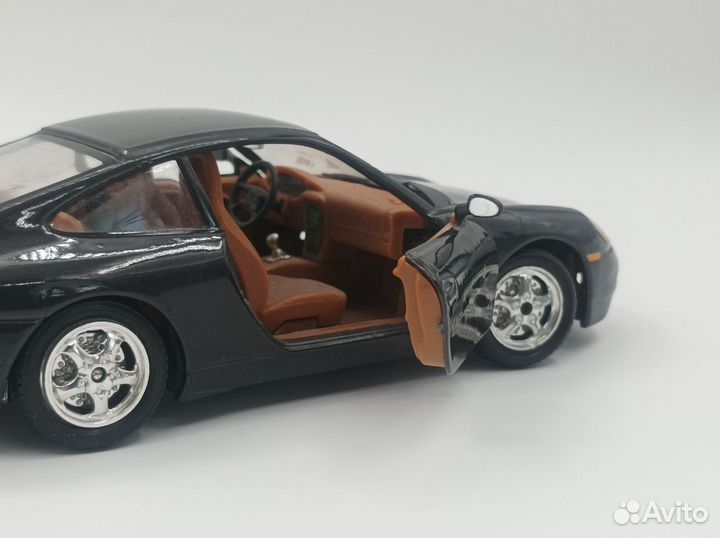 Редкая масштабная модель Porsche 911 Burago 1:24