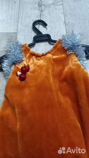 Костюм белочки 110-116 размер