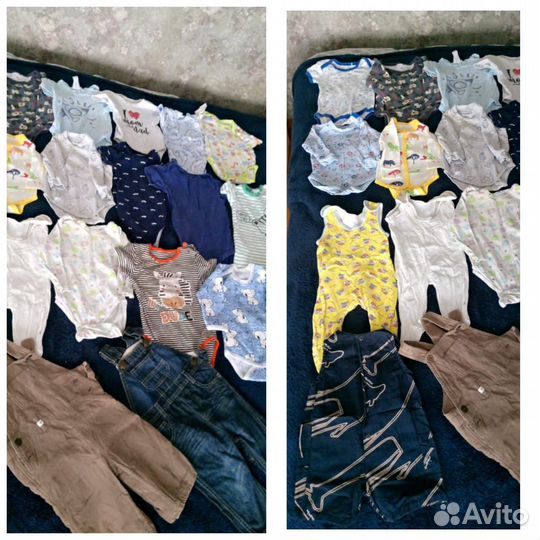 Вещи пакетом и обувь пакетом на мальчика