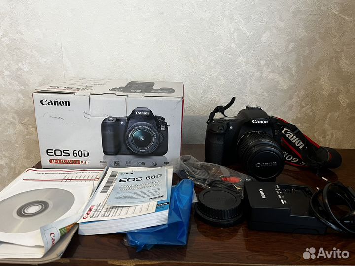 Зеркальный фотоаппарат canon eos 60d