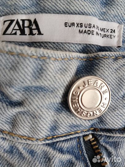 Джинсы прямые XS zara