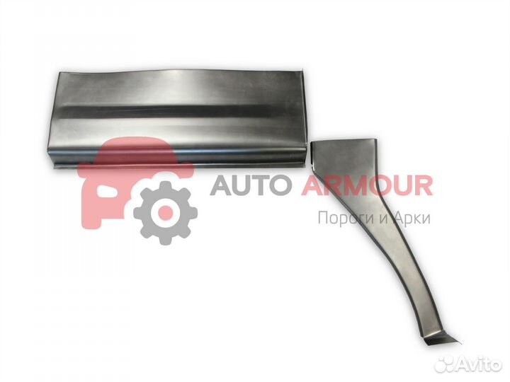 Задние арки Hyundai Accent и другие