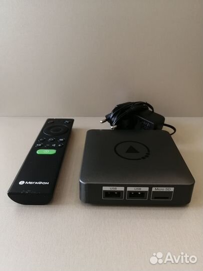 4К смарт приставка Мегафон на Android TV