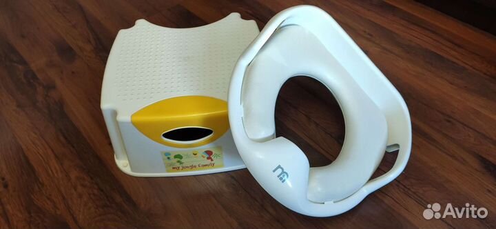 Детские сидушки на унитаз и ступенька