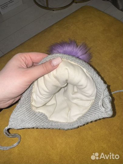 Шапка для девочки 50-53