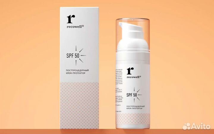 Крем-протектор Recowell SPF 50