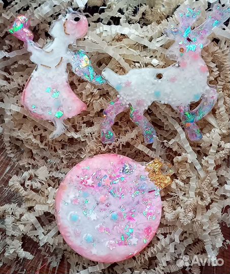 Новогодние украшения на елку