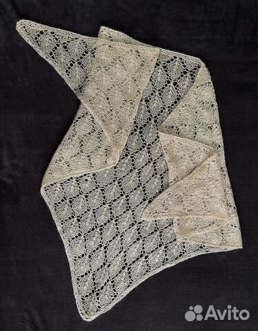 Платок шаль ручная работа