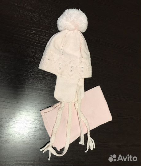 Шапка зимняя детская для девочки