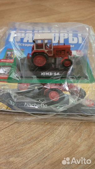 Масштабная модель трактора юмз-6А