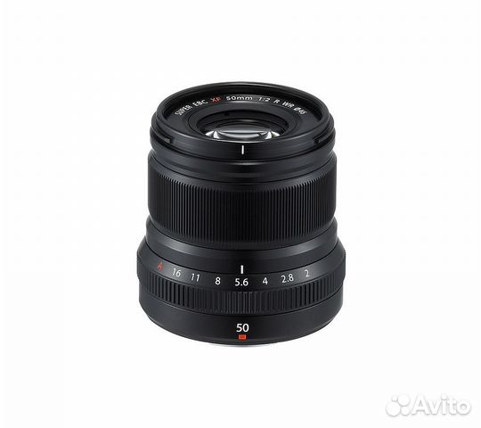 Объектив Fujifilm XF 50mm f/2 R WR черный