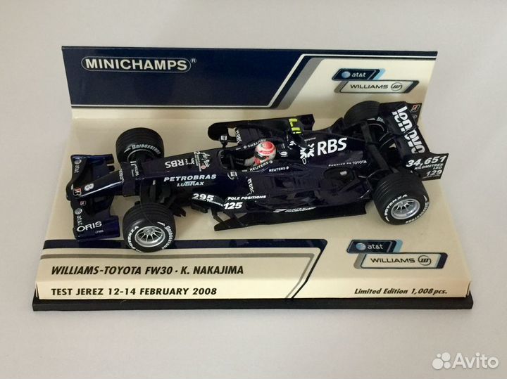 Модели F1 1:43 (разное)