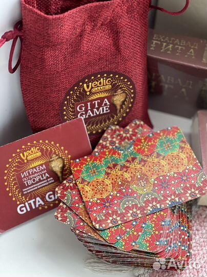 Колода карт Бхагавад Гиты gita game