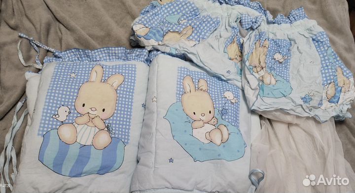 Комплект бортики, балдахин кронштейн