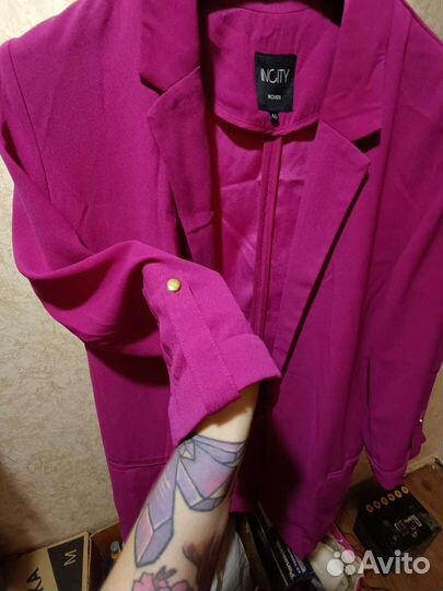 Женские вещи 46 размер блейзер платье блузка