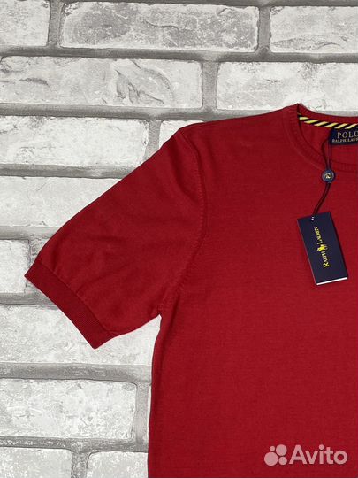 Вязаная футболка Ralph Lauren