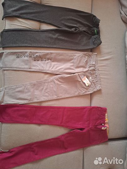 Новые брюки для девочки 146 размер