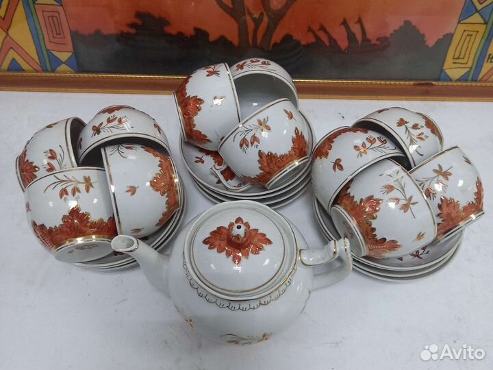 Чайный сервиз вербилки барбарис