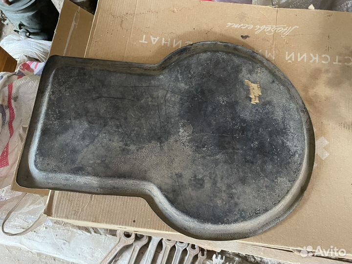 Поднос латунный