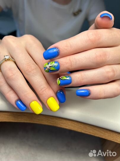 Маникюр гель-лак / педикюр / наращивание