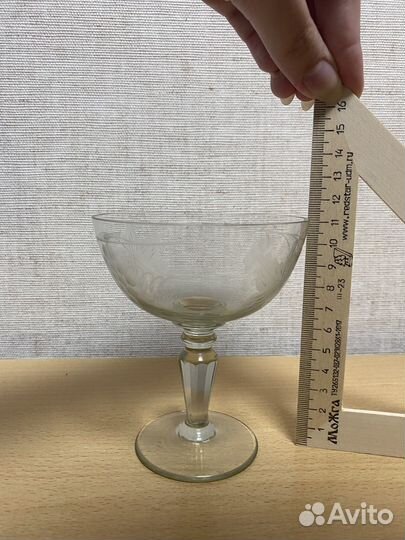 Посуда СССР (креманка, рюмочка, стакан) винтаж