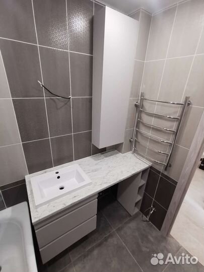 Тумба со столешницей для ванной