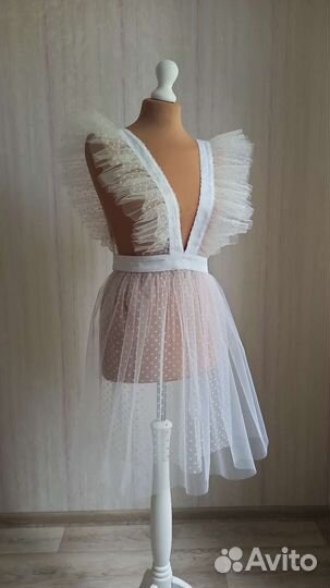 Школьный фартук для старшеклассницы