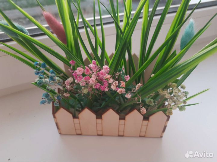 Композиция из сухоцветов