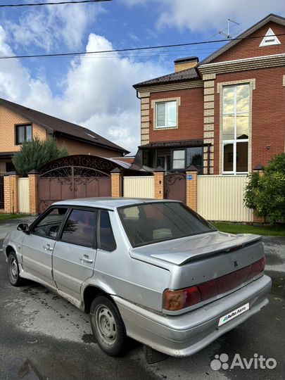 ВАЗ 2115 Samara 1.5 МТ, 2001, 150 000 км