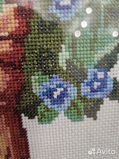 Картина вышитая крестом