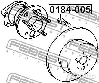 Шпилька колёсная