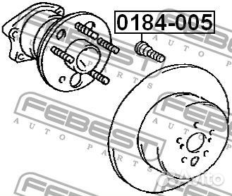 Шпилька колёсная