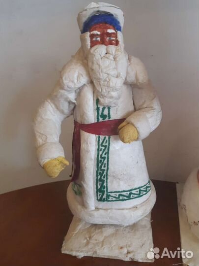 Ватный дед мороз СССР