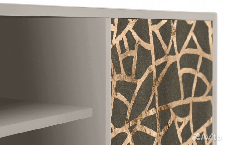 Тв-тумба T2 - Сатин - Enlarged Leaf