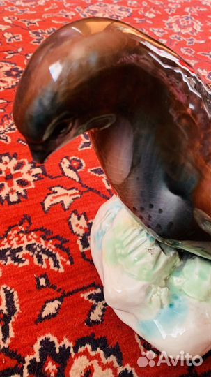 Фаянсовая фигурка «Куропатка»