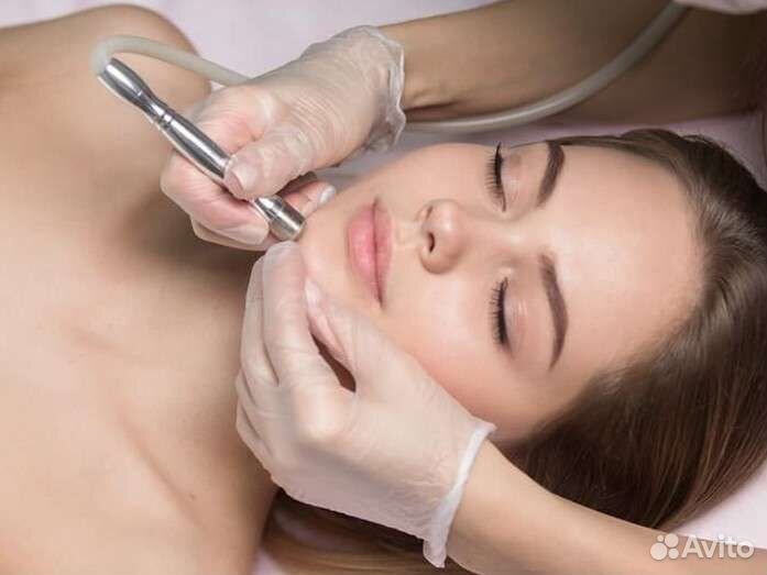 Алмазный пилинг лица