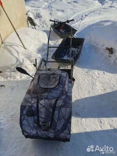 Мотобуксировщик Baltmotors snowbog 13