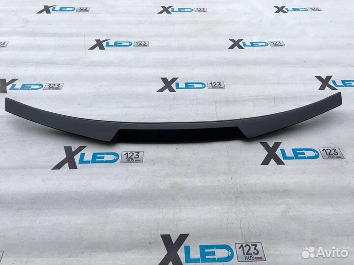 Спойлер на багажник BMW 5 G30 M4 чёрный глянец