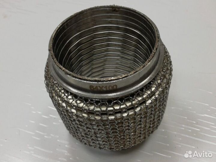 3х слойная гофра глушителя 64х100