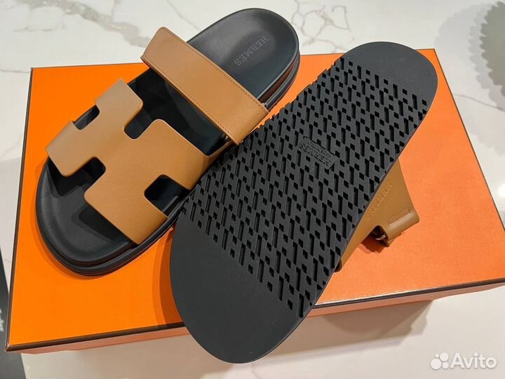 Шлепанцы Hermes chypre