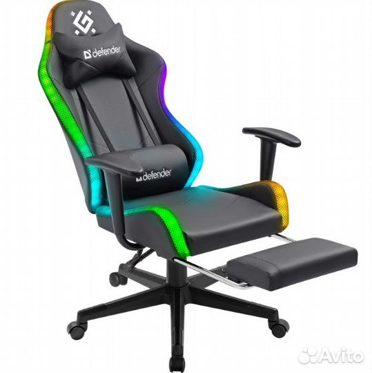 Игровое кресло Defender watcher черное